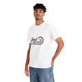 Reel Good Mates Reel Good Times Retro Wave  Cotton T-Shirt
