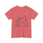 Reel Good Mates Beach Fishing Retro  Cotton Fishing T-Shirt