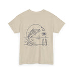 Reel Good Mates Beach Fishing Retro  Cotton Fishing T-Shirt