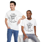 Reel Good Mates Smell of Bait Graphic  Cotton Fishing T-Shirt