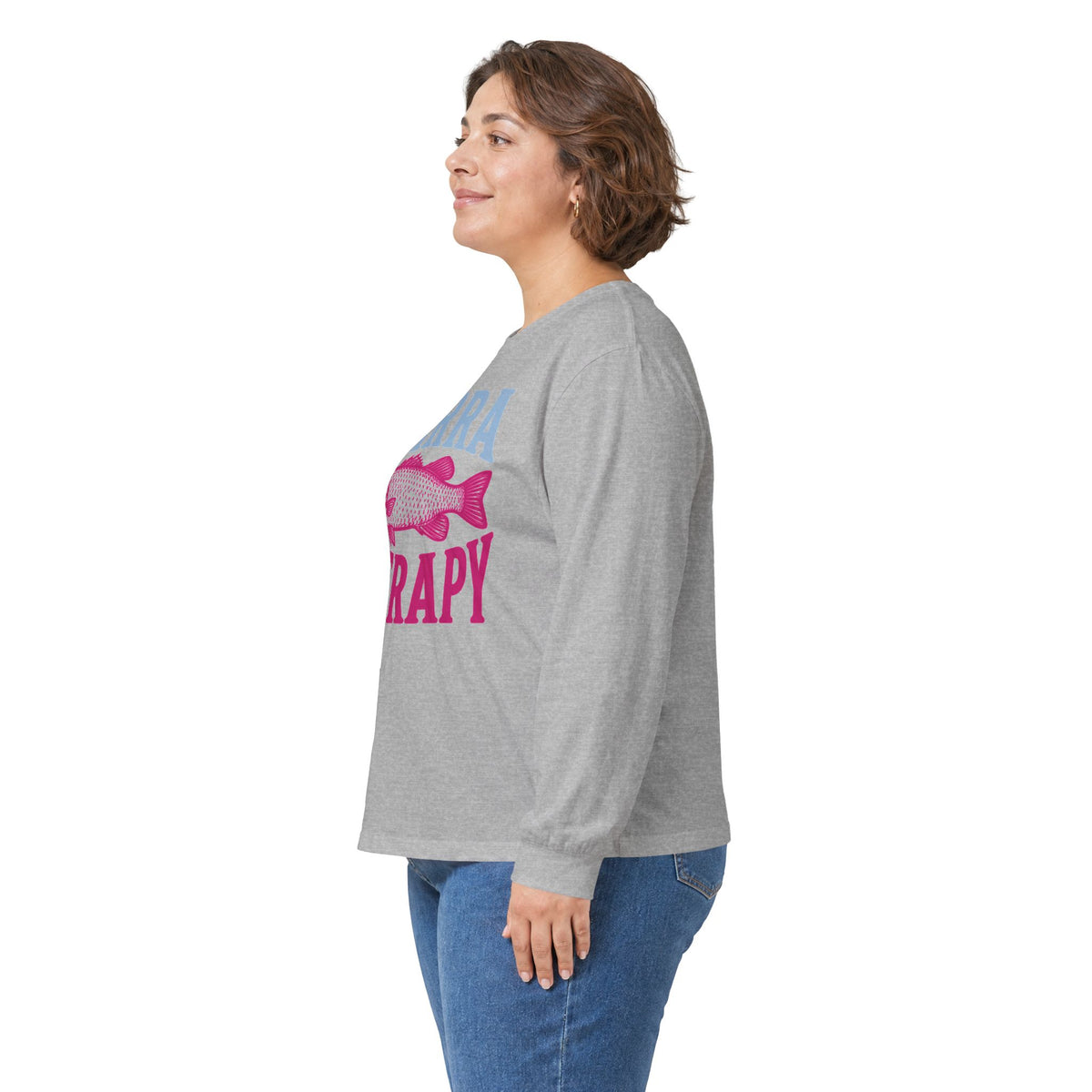 Reel Good Mates Barra Therapy Long Sleeve Fishing T-Shirt