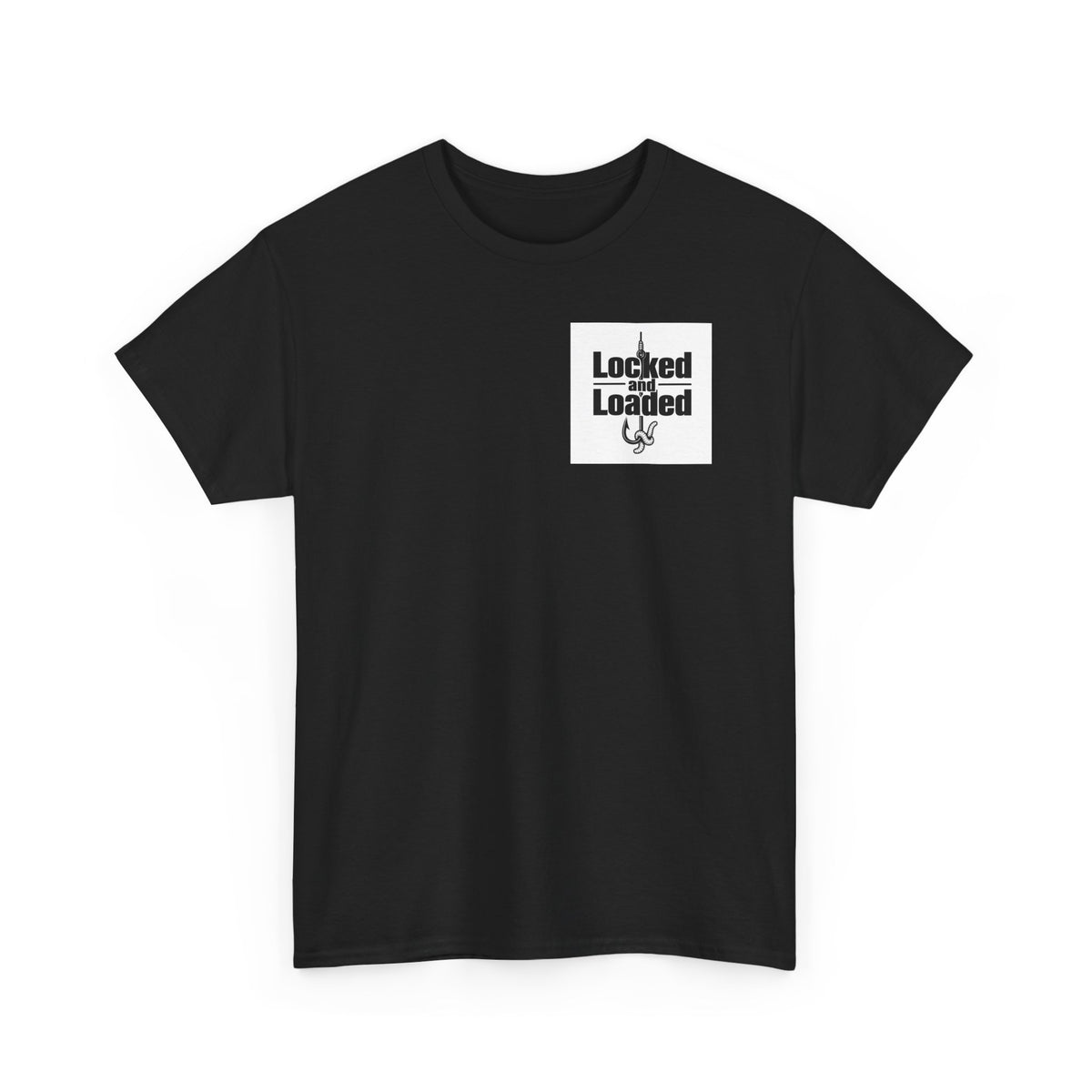 Reel Good Mates Locked & Loaded Logo Cotton Fishing T-Shirt