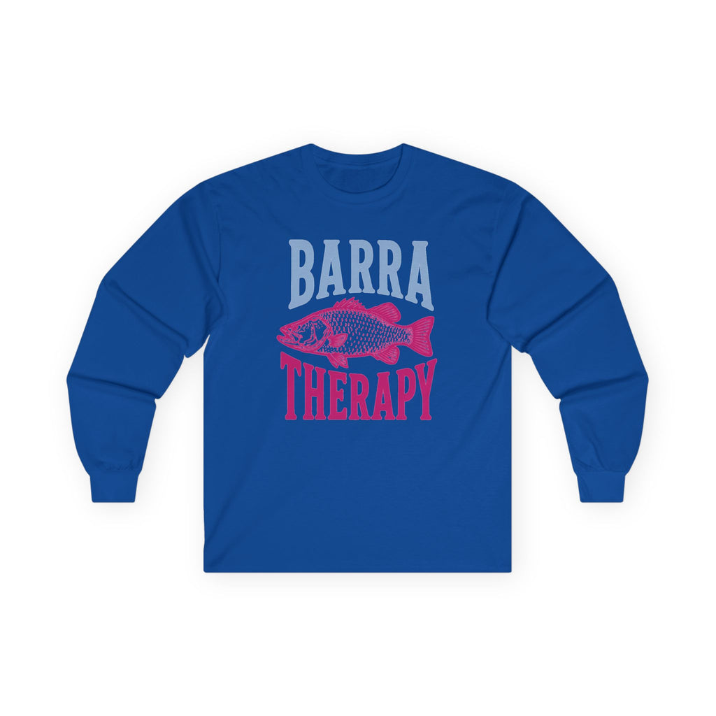 Reel Good Mates Barra Therapy Long Sleeve Fishing T-Shirt