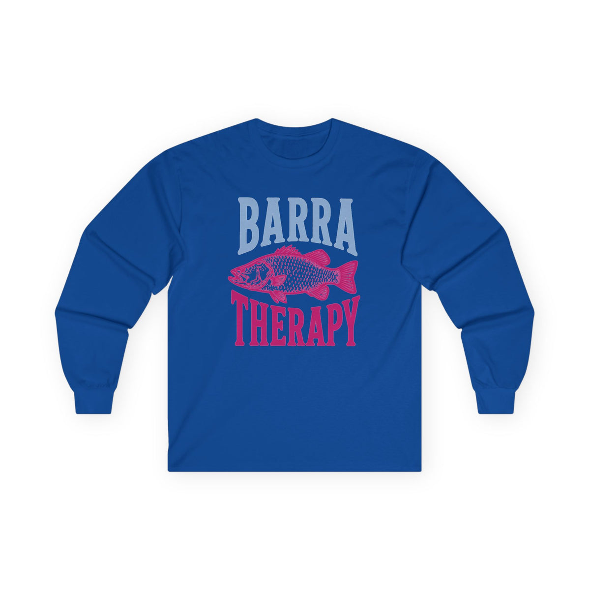 Reel Good Mates Barra Therapy Long Sleeve Fishing T-Shirt