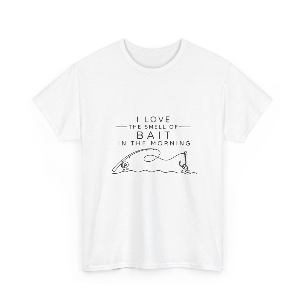 Reel Good Mates Smell of Bait  Cotton Fishing T-Shirt