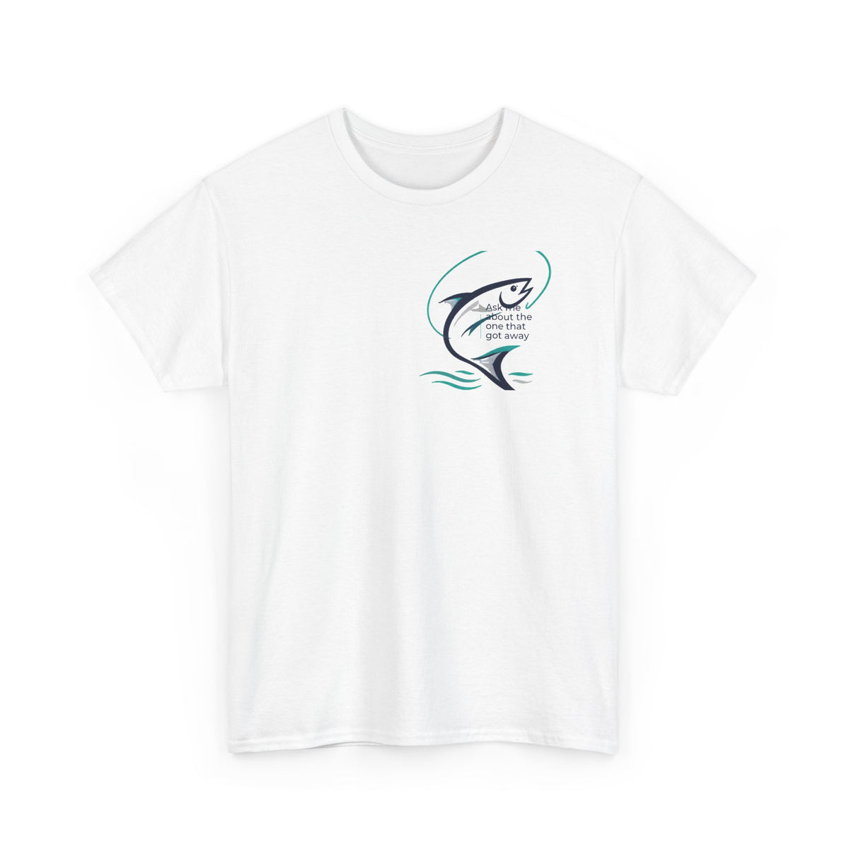 Reel Good Mates One That Got Away Shark  Cotton Fishing T-Shirt
