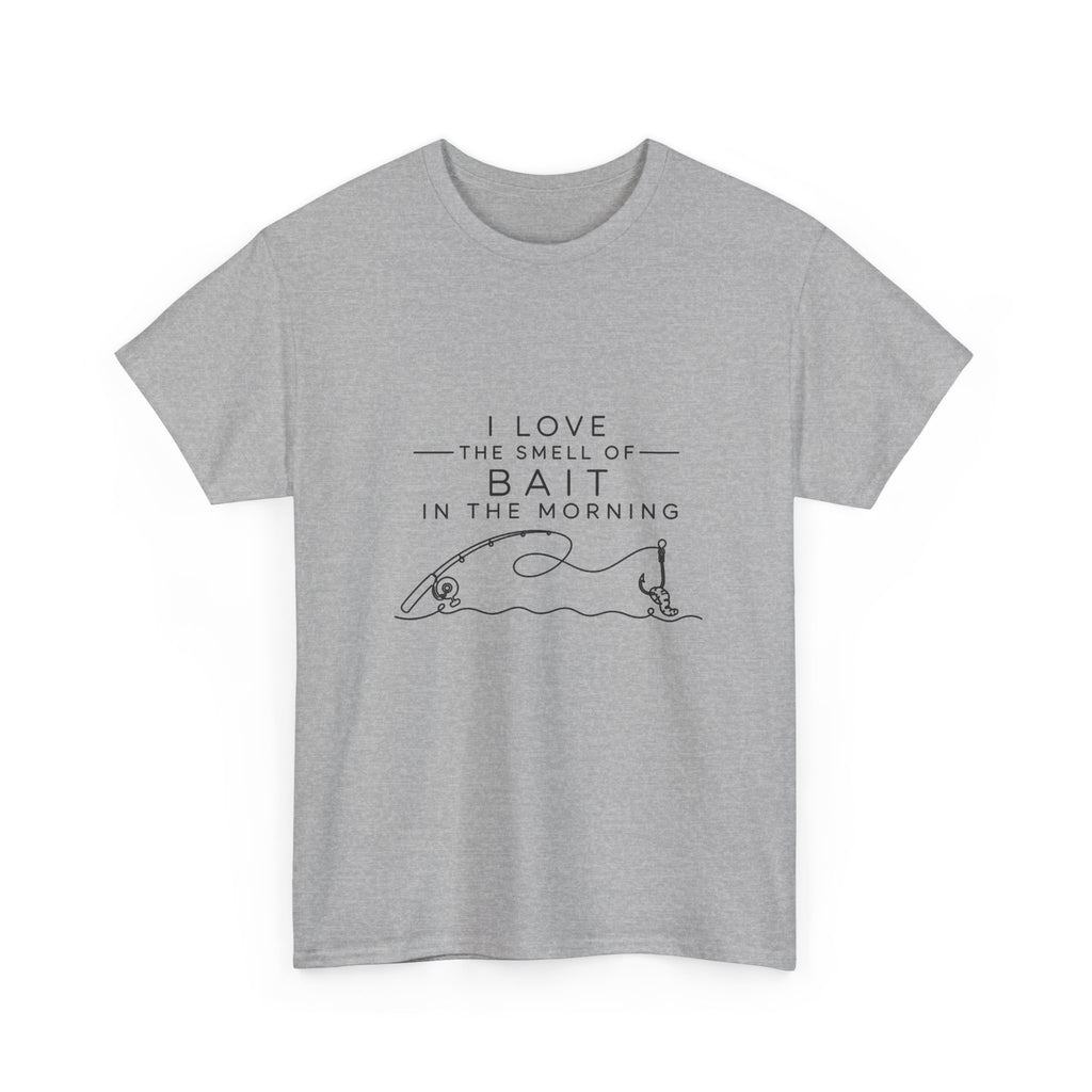 Reel Good Mates Smell of Bait  Cotton Fishing T-Shirt
