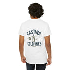 Reel Good Mates Casting & Cold Ones  Cotton Fishing T-Shirt