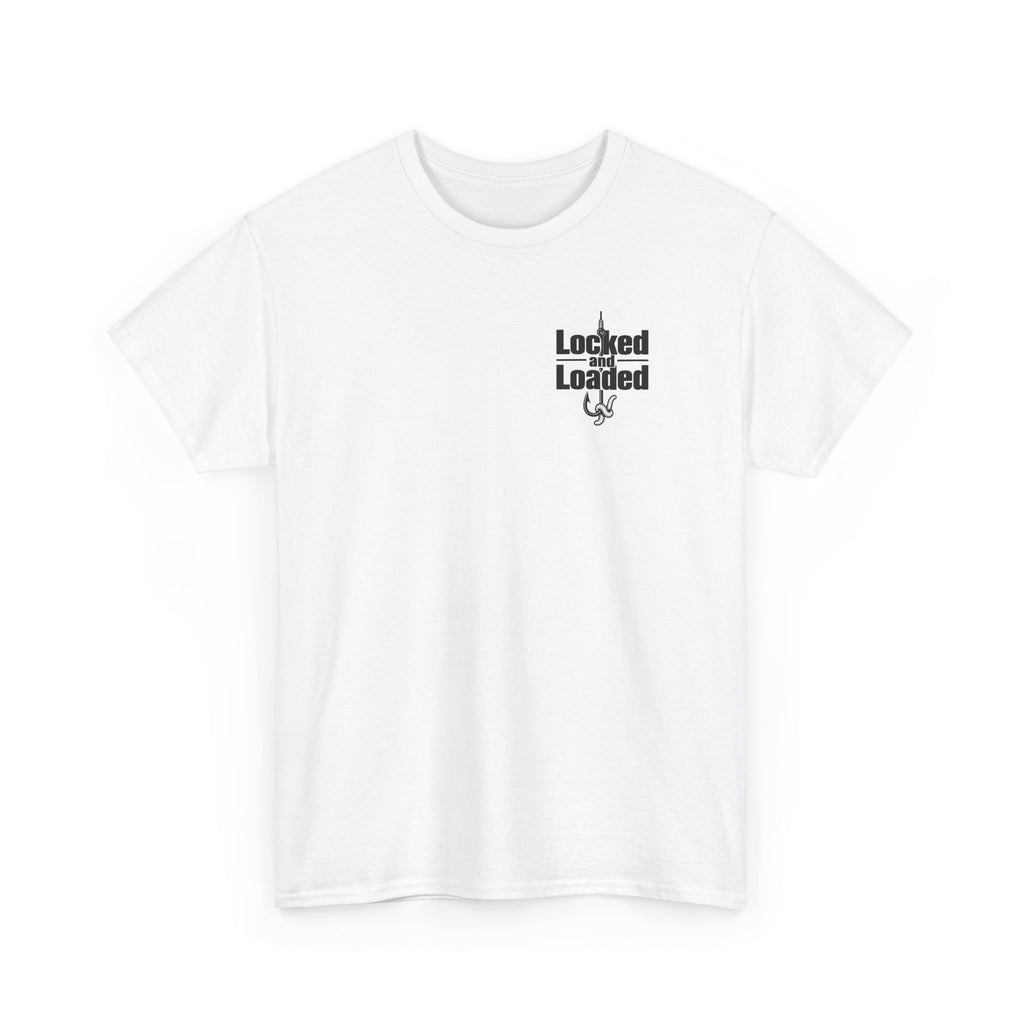 Reel Good Mates Locked & Loaded Logo Cotton Fishing T-Shirt