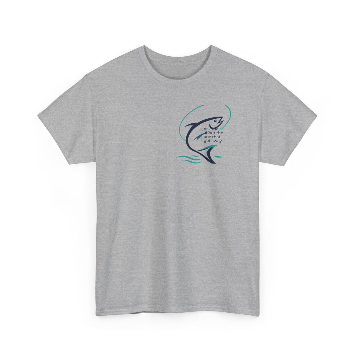 Reel Good Mates One That Got Away Shark  Cotton Fishing T-Shirt