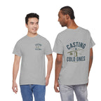 Reel Good Mates Casting & Cold Ones  Cotton Fishing T-Shirt
