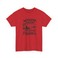 Reel Good Mates Weekend Forecast Gildan  Cotton Fishing T-Shirt
