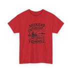 Reel Good Mates Weekend Forecast Gildan  Cotton Fishing T-Shirt