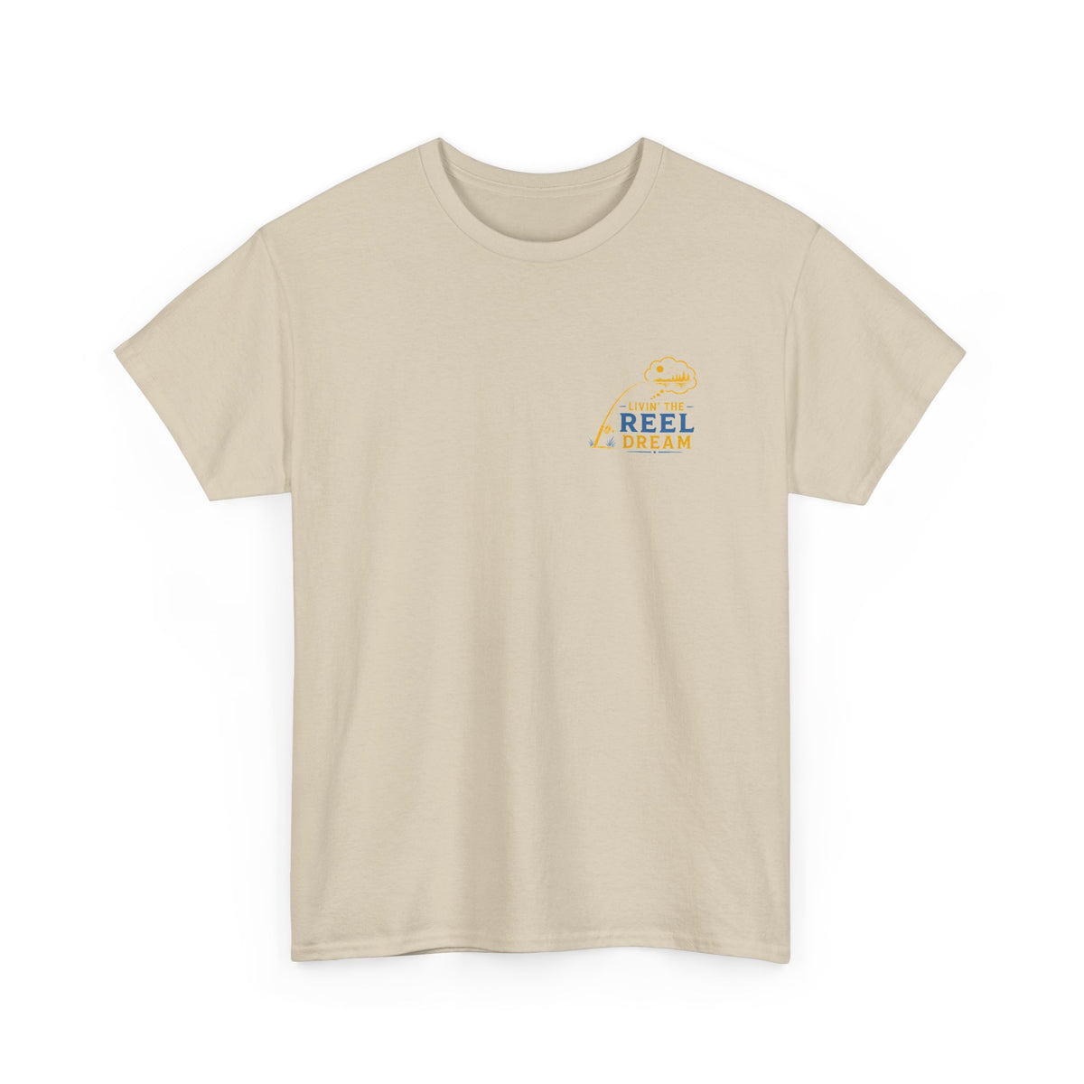 Reel Good Mates Livin' the Reel Dream  Cotton Fishing T-Shirt