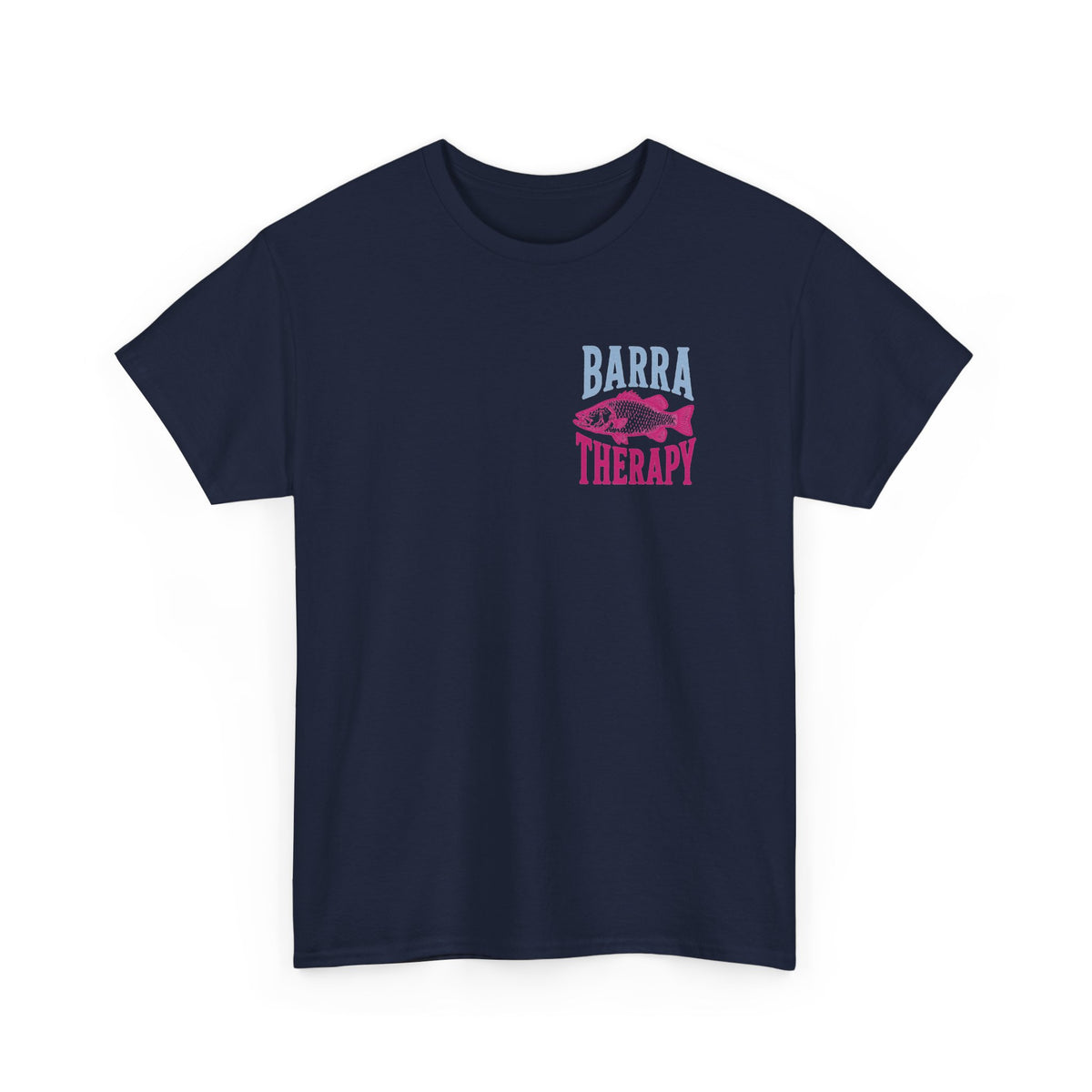 Reel Good Mates Barra Therapy Lure  Cotton Fishing T-Shirt