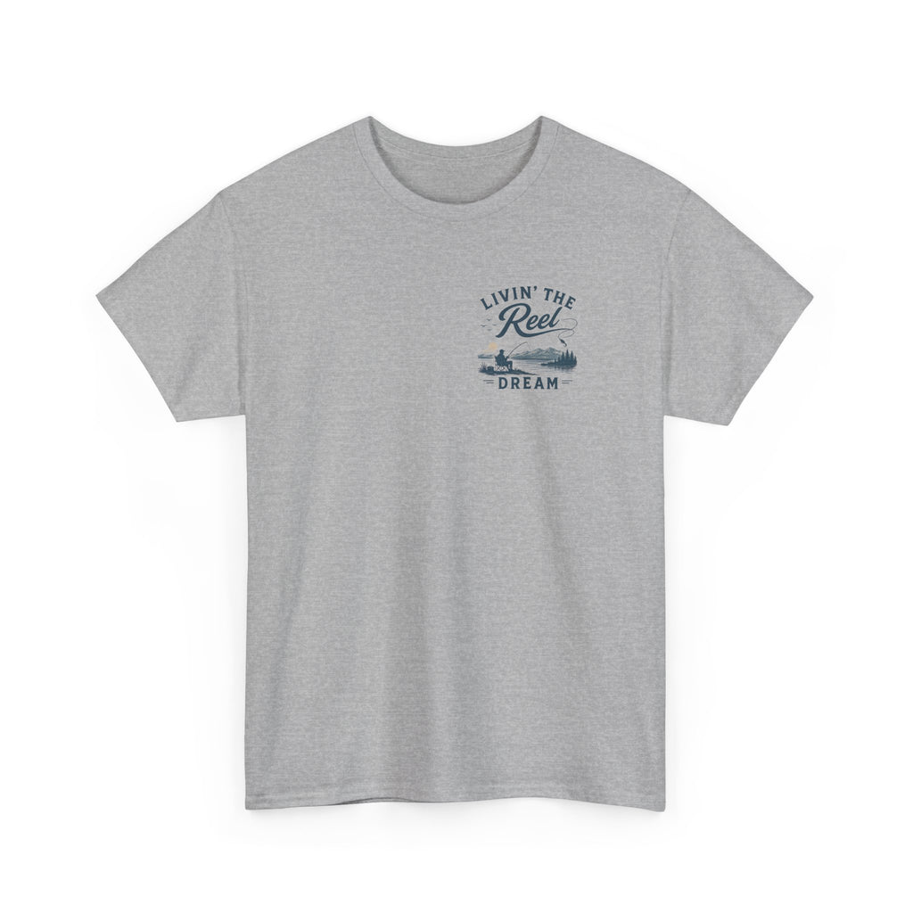 Reel Good Mates Livin' the Reel Dream Pocket  Cotton T-Shirt