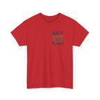 Reel Good Mates Bait Cast Beer Repeat  Cotton Fishing T-Shirt