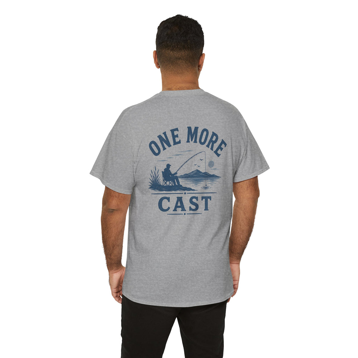 Reel Good Mates One More Cast  Cotton Fishing T-Shirt