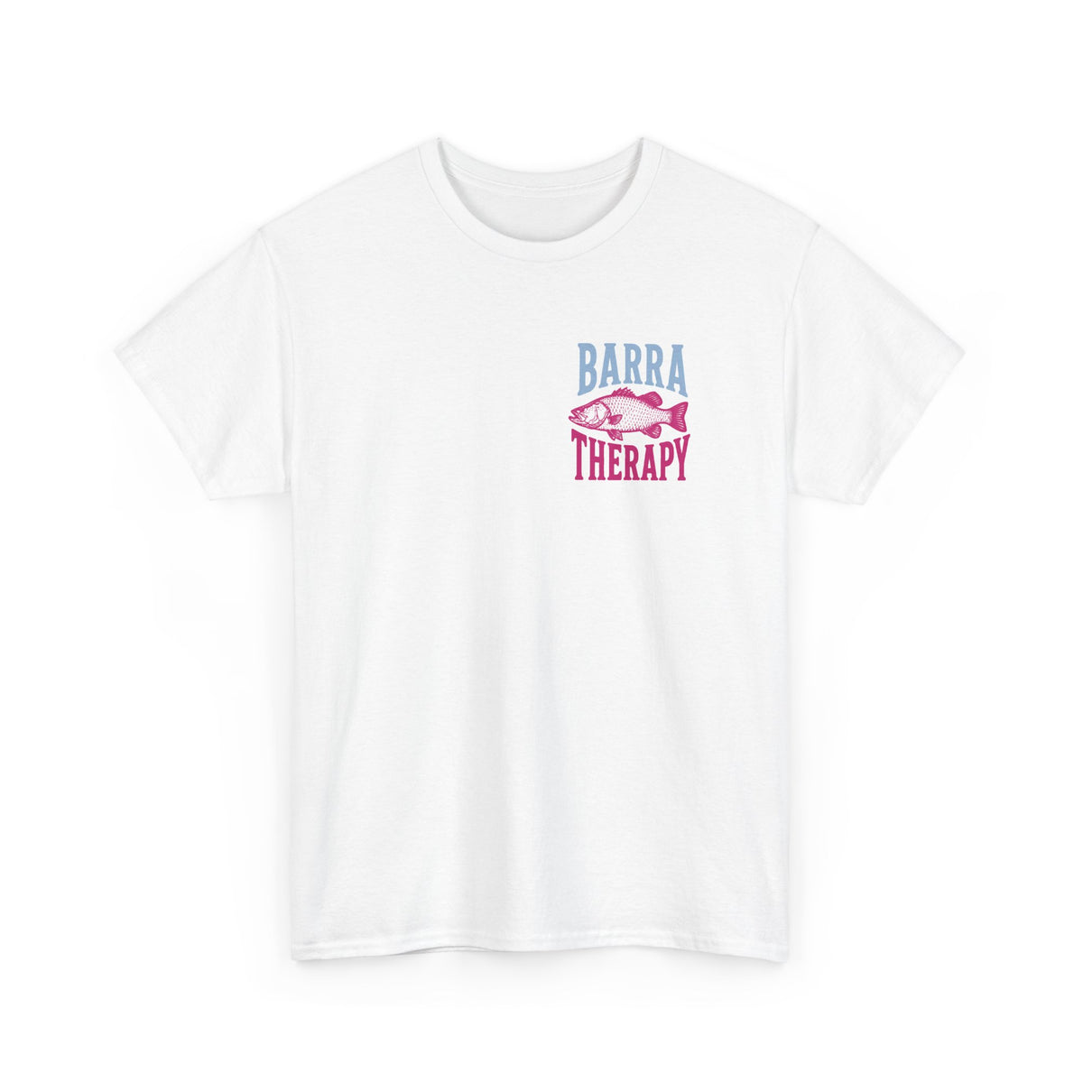 Reel Good Mates Barra Therapy Lure  Cotton Fishing T-Shirt