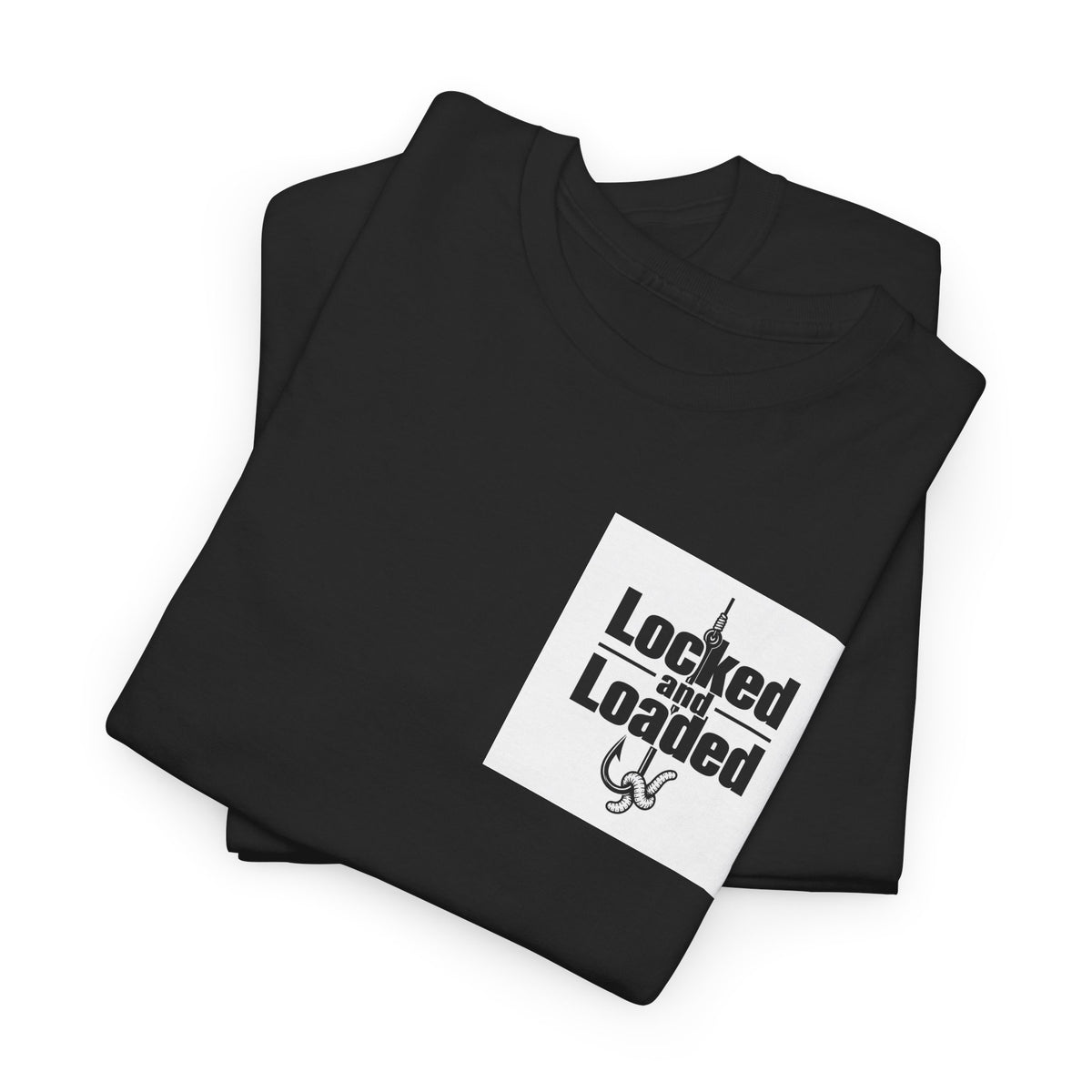Reel Good Mates Locked & Loaded Logo Cotton Fishing T-Shirt