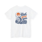 Reel Good Mates Reel Good Times Vintage  Cotton Fishing T-Shirt