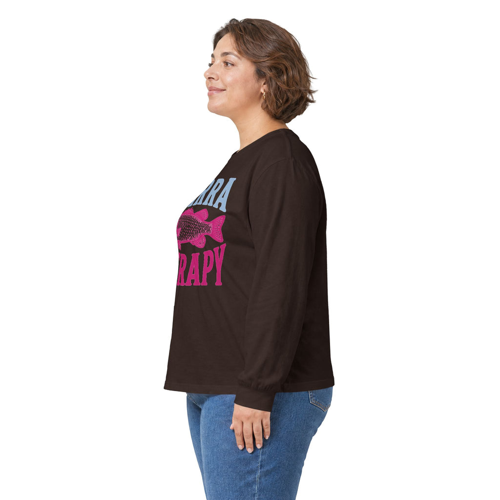 Reel Good Mates Barra Therapy Long Sleeve Fishing T-Shirt