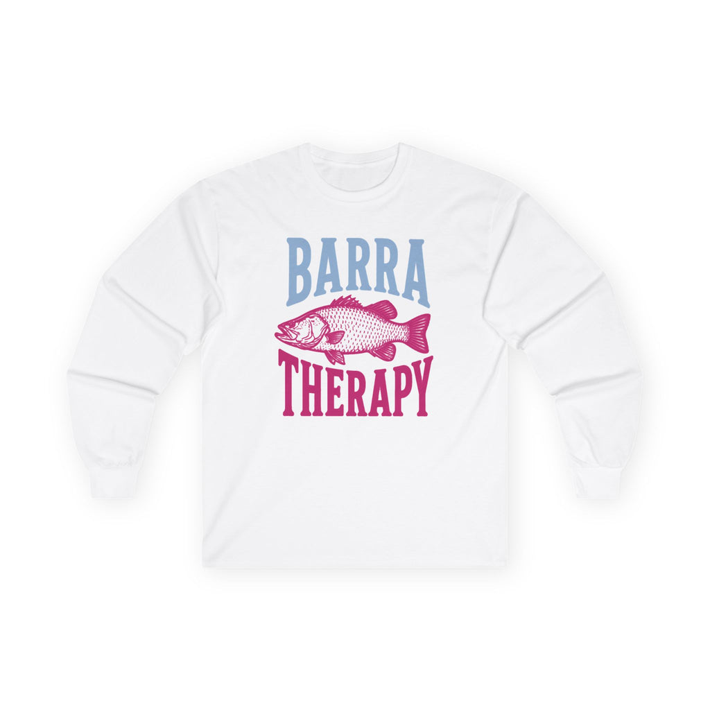 Reel Good Mates Barra Therapy Long Sleeve Fishing T-Shirt