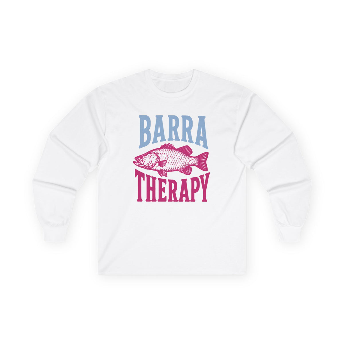 Reel Good Mates Barra Therapy Long Sleeve Fishing T-Shirt