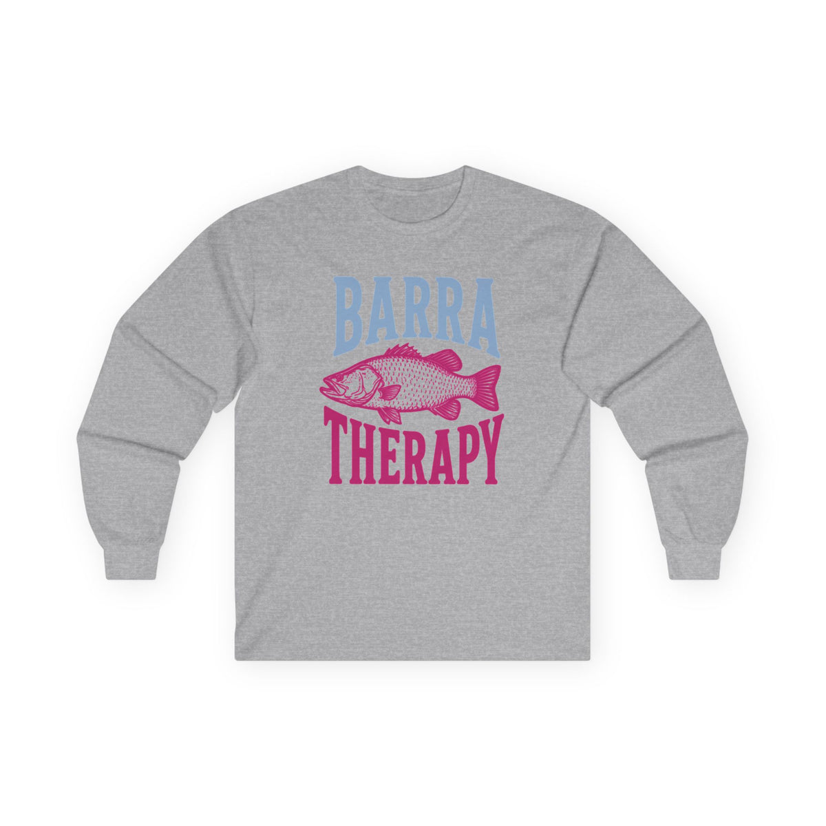 Reel Good Mates Barra Therapy Long Sleeve Fishing T-Shirt