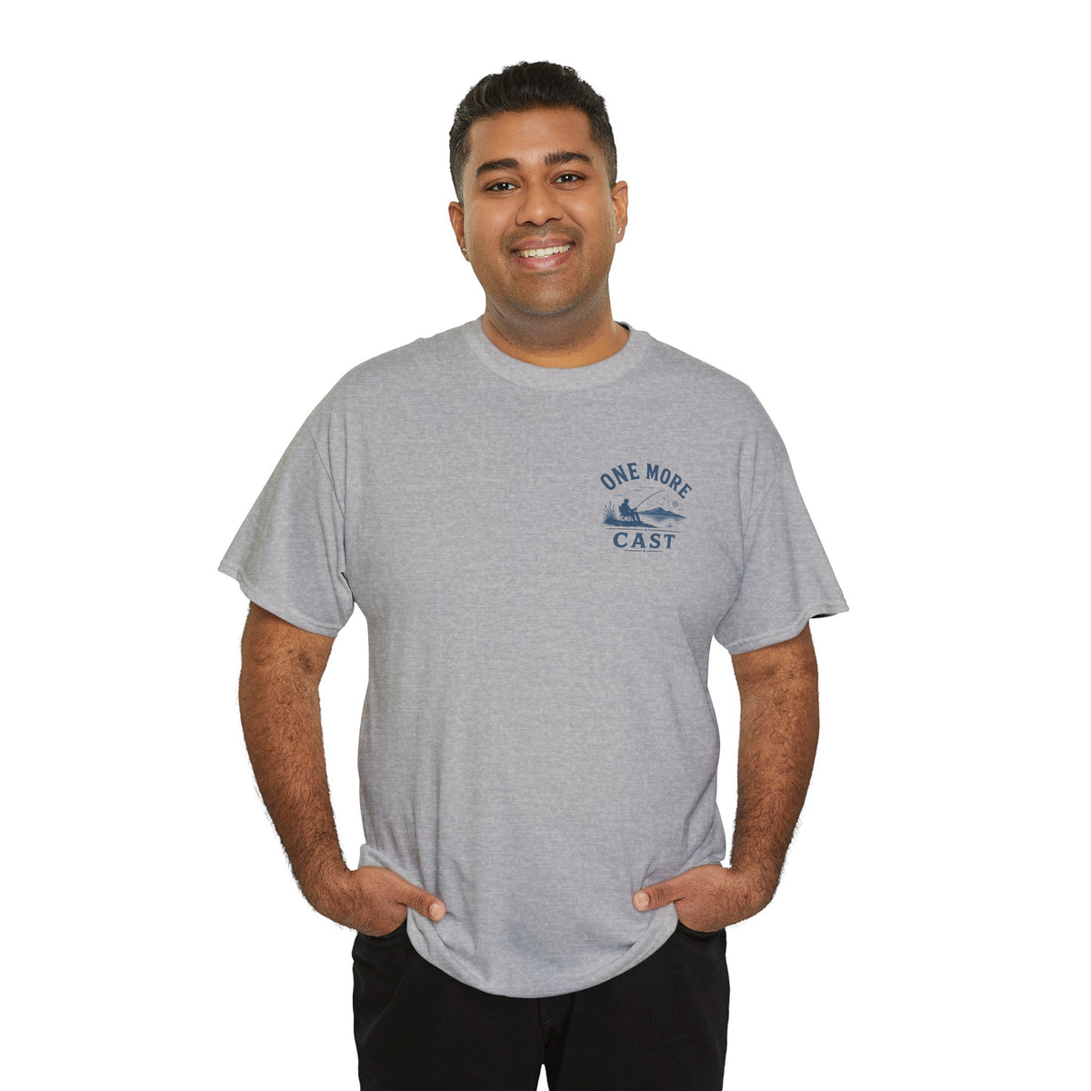 Reel Good Mates One More Cast  Cotton Fishing T-Shirt