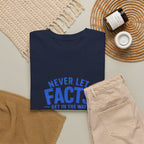 Reel Good Mates Never Let Facts Funny Cotton Fishing T-Shirt
